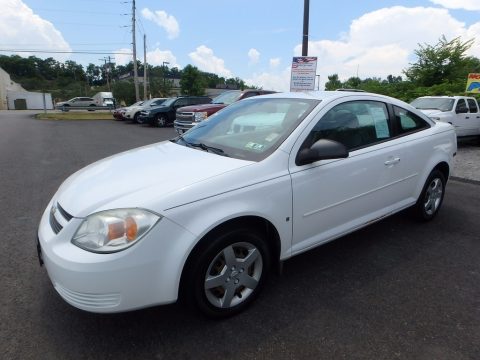 Summit White Chevrolet Cobalt LS Coupe.  Click to enlarge.