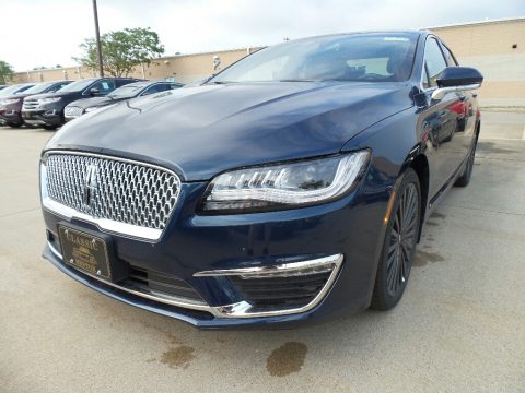 Midnight Sapphire Blue Lincoln MKZ Reserve.  Click to enlarge.