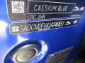 Jaguar Color Code JHK Caesium Blue Metallic #19