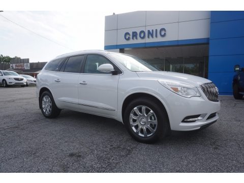White Frost Tricoat Buick Enclave Premium.  Click to enlarge.