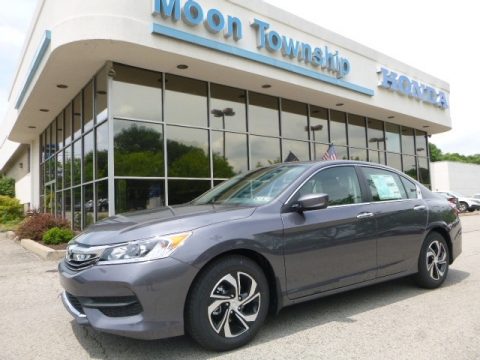 Modern Steel Metallic Honda Accord LX Sedan.  Click to enlarge.