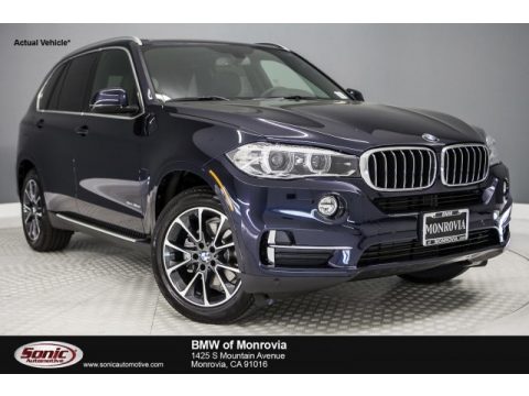 Imperial Blue Metallic BMW X5 xDrive35d.  Click to enlarge.