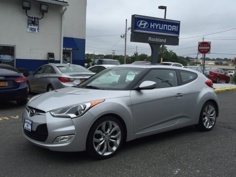 Ironman Silver Hyundai Veloster .  Click to enlarge.