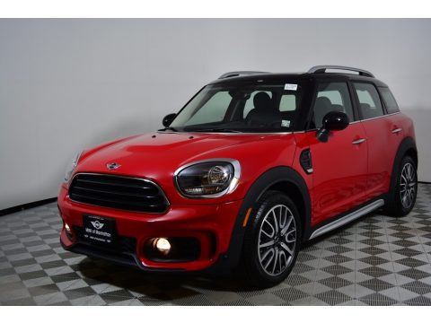 Chili Red Mini Countryman Cooper ALL4.  Click to enlarge.