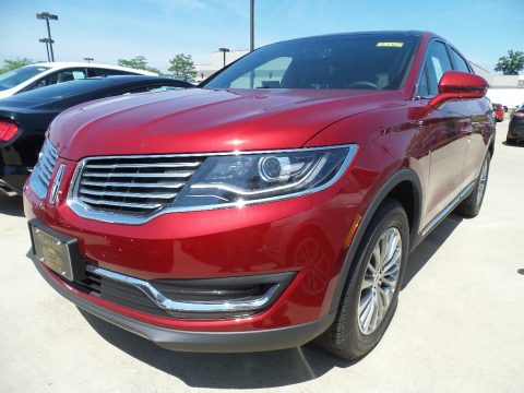 Ruby Red Lincoln MKX Select.  Click to enlarge.