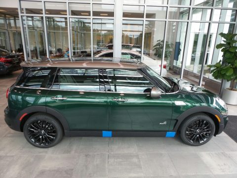 British Racing Green II Metallic Mini Clubman Cooper S ALL4.  Click to enlarge.