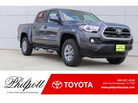 Magnetic Gray Metallic Toyota Tacoma SR5 Double Cab. Click to enlarge. Magnetic Gray Metallic Toyota Tacoma SR5 Double Cab. Click to enlarge.