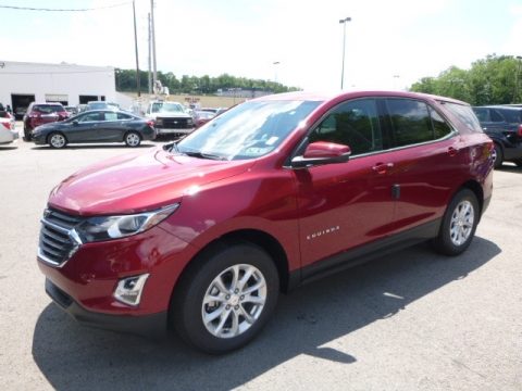 Cajun Red Tintcoat Chevrolet Equinox LT AWD.  Click to enlarge.