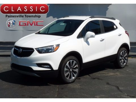 Summit White Buick Encore Preferred II AWD.  Click to enlarge.