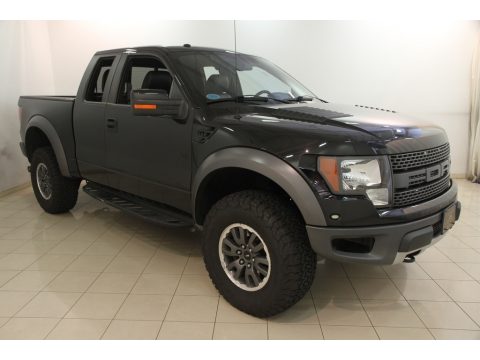 Tuxedo Black Ford F150 SVT Raptor SuperCab 4x4.  Click to enlarge.