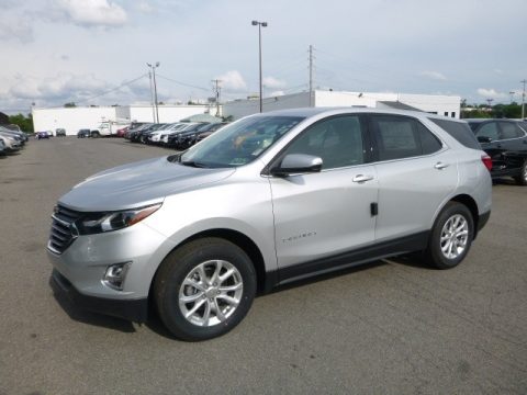 Silver Ice Metallic Chevrolet Equinox LT AWD.  Click to enlarge.