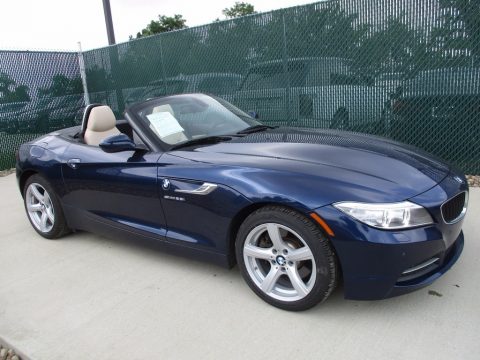 Deep Sea Blue Metallic BMW Z4 sDrive28i.  Click to enlarge.