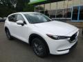 Front 3/4 View of 2017 Mazda CX-5 Touring AWD #3