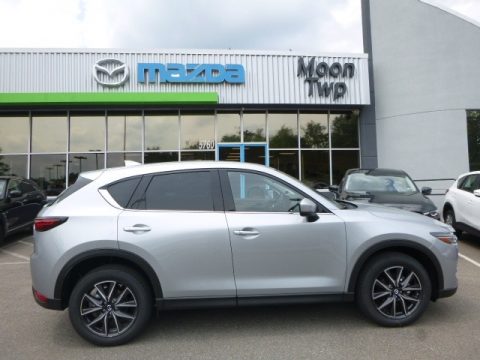 Sonic Silver Metallic Mazda CX-5 Grand Touring AWD.  Click to enlarge.