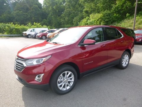 Cajun Red Tintcoat Chevrolet Equinox LT AWD.  Click to enlarge.