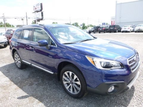 Lapis Blue Pearl Subaru Outback 2.5i Touring.  Click to enlarge.