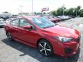 Front 3/4 View of 2017 Subaru Impreza 2.0i Sport 4-Door #1