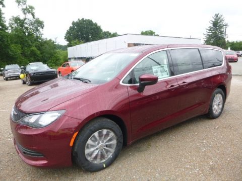 Velvet Red Pearl Chrysler Pacifica Touring.  Click to enlarge.