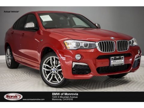 Melbourne Red Metallic BMW X4 M40i.  Click to enlarge.