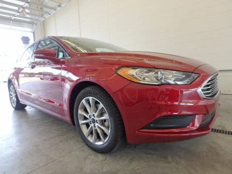 Ruby Red Ford Fusion SE.  Click to enlarge.