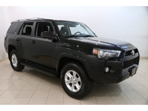 Midnight Black Metallic Toyota 4Runner SR5 4x4.  Click to enlarge.