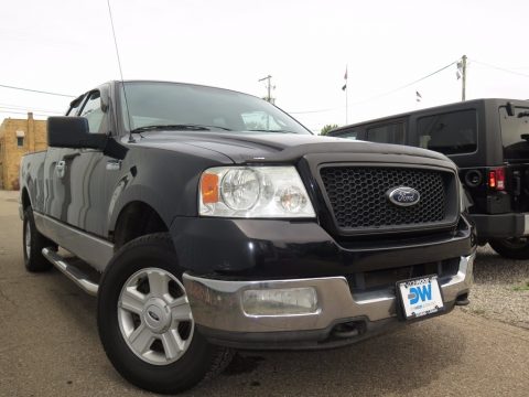 Black Ford F150 XLT SuperCab 4x4.  Click to enlarge.