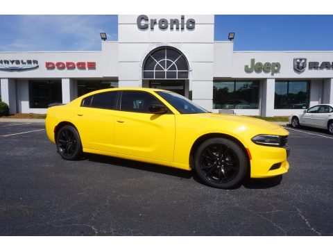 Yellow Jacket Dodge Charger SE.  Click to enlarge.