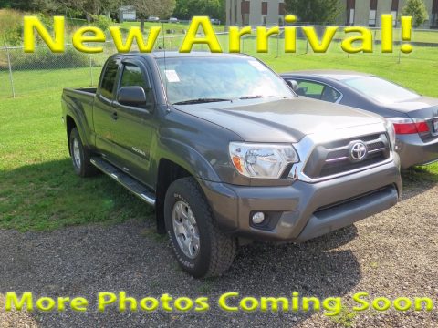Magnetic Gray Metallic Toyota Tacoma V6 TRD Access Cab 4x4.  Click to enlarge.
