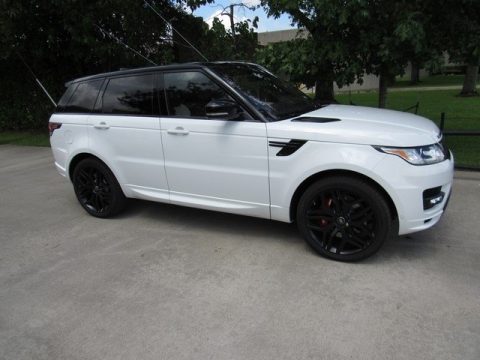 Fuji White Land Rover Range Rover Sport HSE Dynamic.  Click to enlarge.