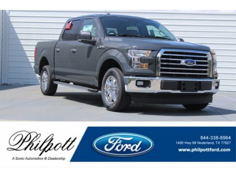 Lithium Gray Ford F150 XLT SuperCrew.  Click to enlarge.