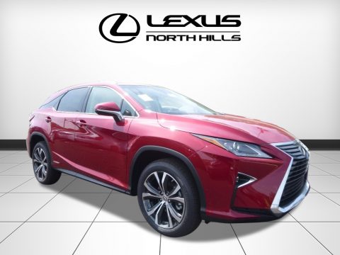 Matador Red Mica Lexus RX 450h AWD.  Click to enlarge.
