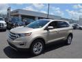 Front 3/4 View of 2017 Ford Edge SEL #3
