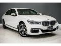 Front 3/4 View of 2018 BMW 7 Series 750i Sedan #12