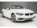 Front 3/4 View of 2018 BMW 4 Series 430i Convertible #11
