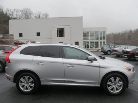 Bright Silver Metallic Volvo XC60 T5 AWD Inscription.  Click to enlarge.