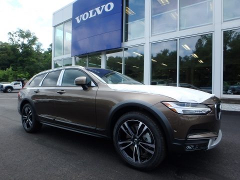 Maple Brown Metallic Volvo V90 Cross Country T5 AWD.  Click to enlarge.