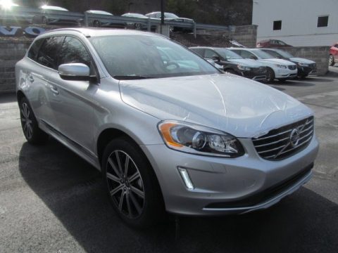 Bright Silver Metallic Volvo XC60 T6 AWD Inscription.  Click to enlarge.