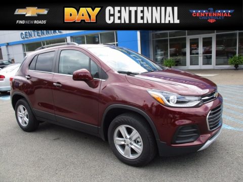 Crimson Metallic Chevrolet Trax LT AWD.  Click to enlarge.