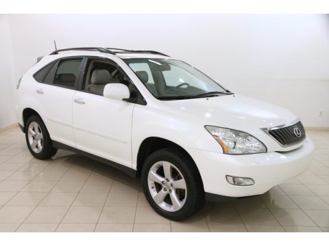 Crystal White Lexus RX 350 AWD.  Click to enlarge.