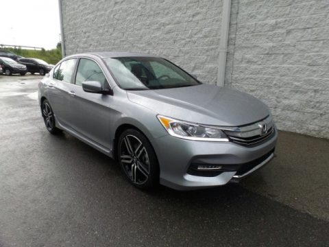 Lunar Silver Metallic Honda Accord Sport Special Edition Sedan.  Click to enlarge.