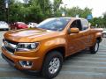 Front 3/4 View of 2017 Chevrolet Colorado WT Extended Cab 4x4 #10