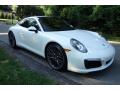 Front 3/4 View of 2017 Porsche 911 Carrera 4S Coupe #8
