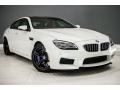 Front 3/4 View of 2018 BMW M6 Gran Coupe #12