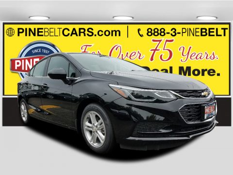 Mosaic Black Metallic Chevrolet Cruze LT.  Click to enlarge.