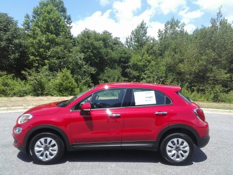 Rosso Passione (Red) Fiat 500X Pop.  Click to enlarge.