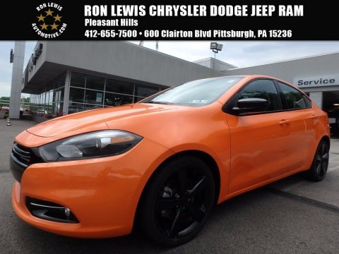 Header Orange Dodge Dart SXT.  Click to enlarge.