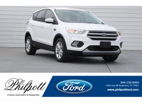 Oxford White Ford Escape SE.  Click to enlarge.