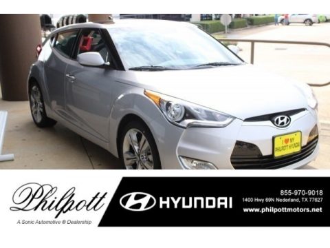 Ironman Silver Hyundai Veloster Value Edition.  Click to enlarge.