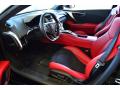  2017 Acura NSX Red Interior #9