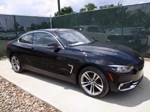 Jet Black BMW 4 Series 430i xDrive Coupe.  Click to enlarge.